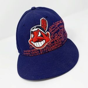 New Era Cleveland Indians MLB Fitted Baseball Hat